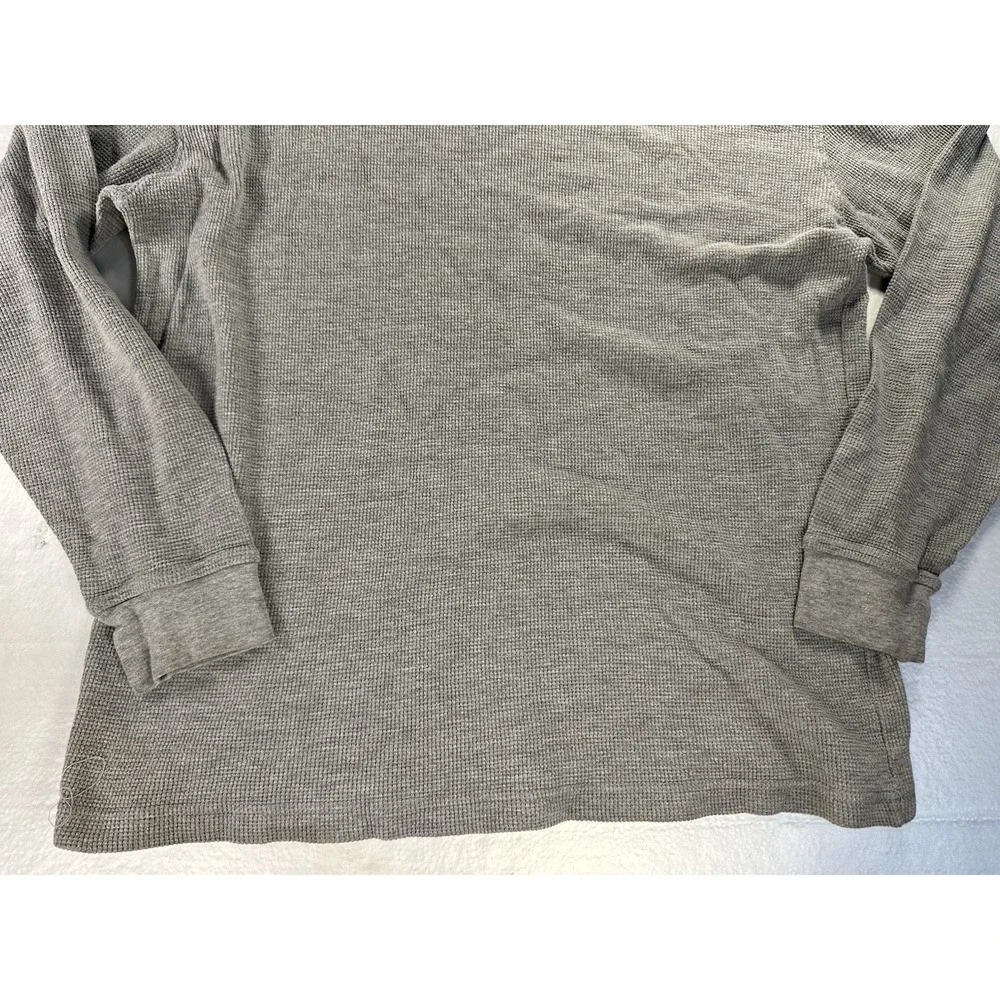 Stitches Chicago Cubs Waffle Knit Sweatshirt Mens‎ Medium Gray MLB Sweater